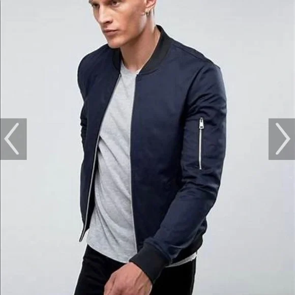 T H E O R Y 38 Mens Bomber Jacket - Picture 11 of 14